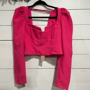 Hot Pink Do + Be Top NWT